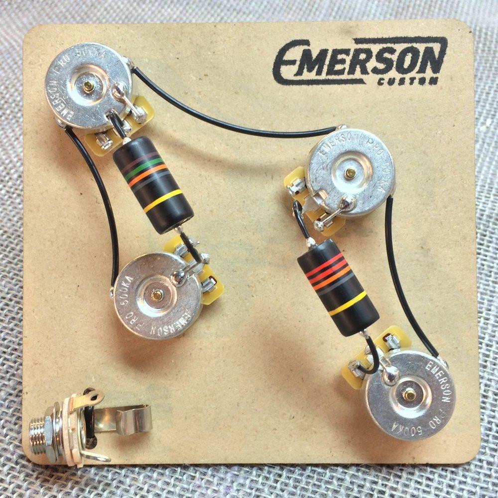 Emerson Custom 4 Knob Prewired Kit for PRS Guitars