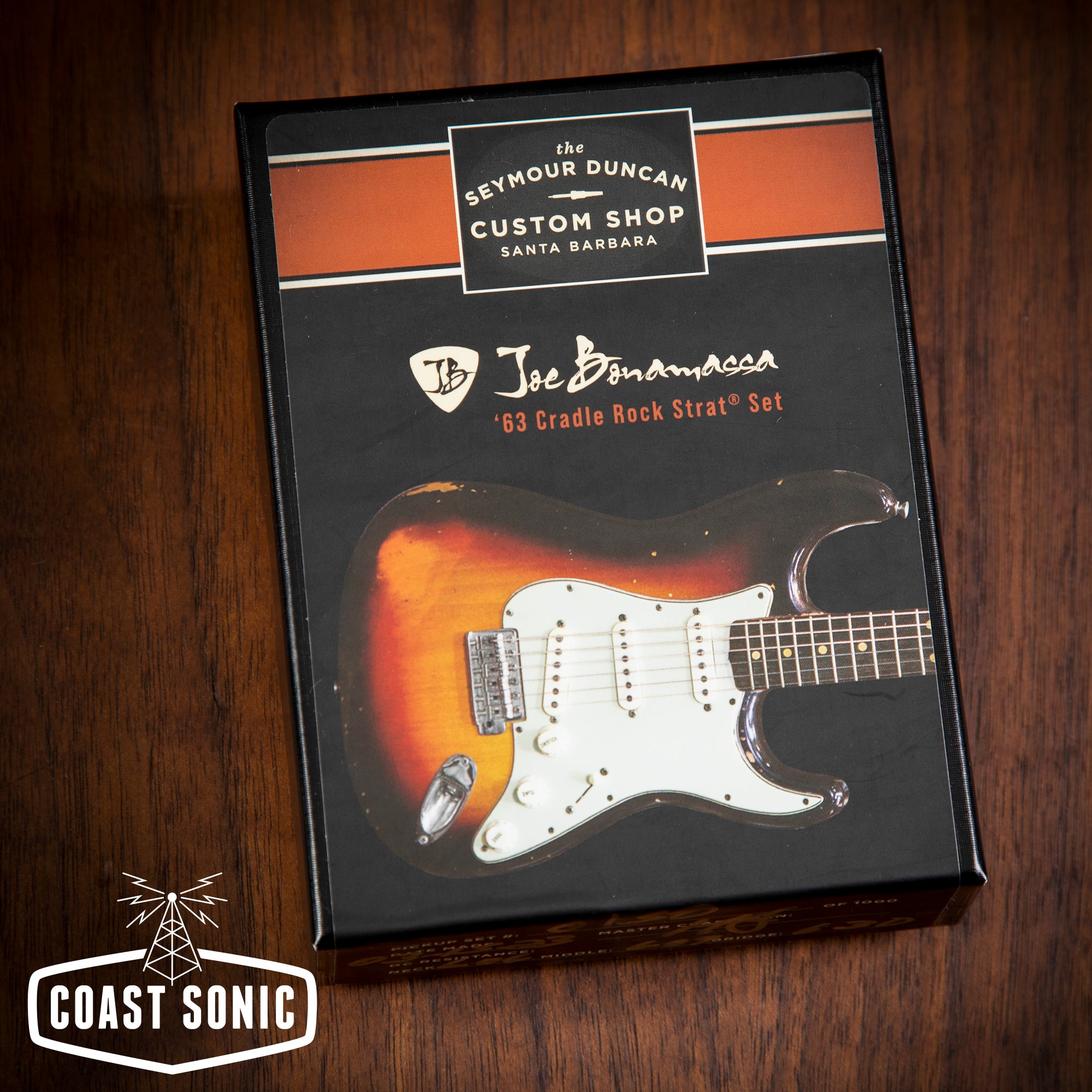 Seymour Duncan Joe Bonamassa ‘63 Cradle Rock Strat Limited Edition Set