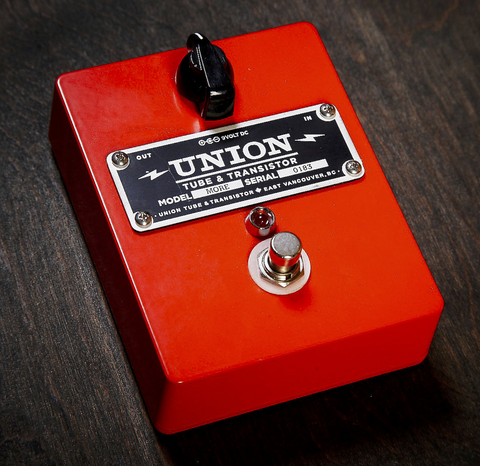 Union Tube & Transistor Effects Pedals