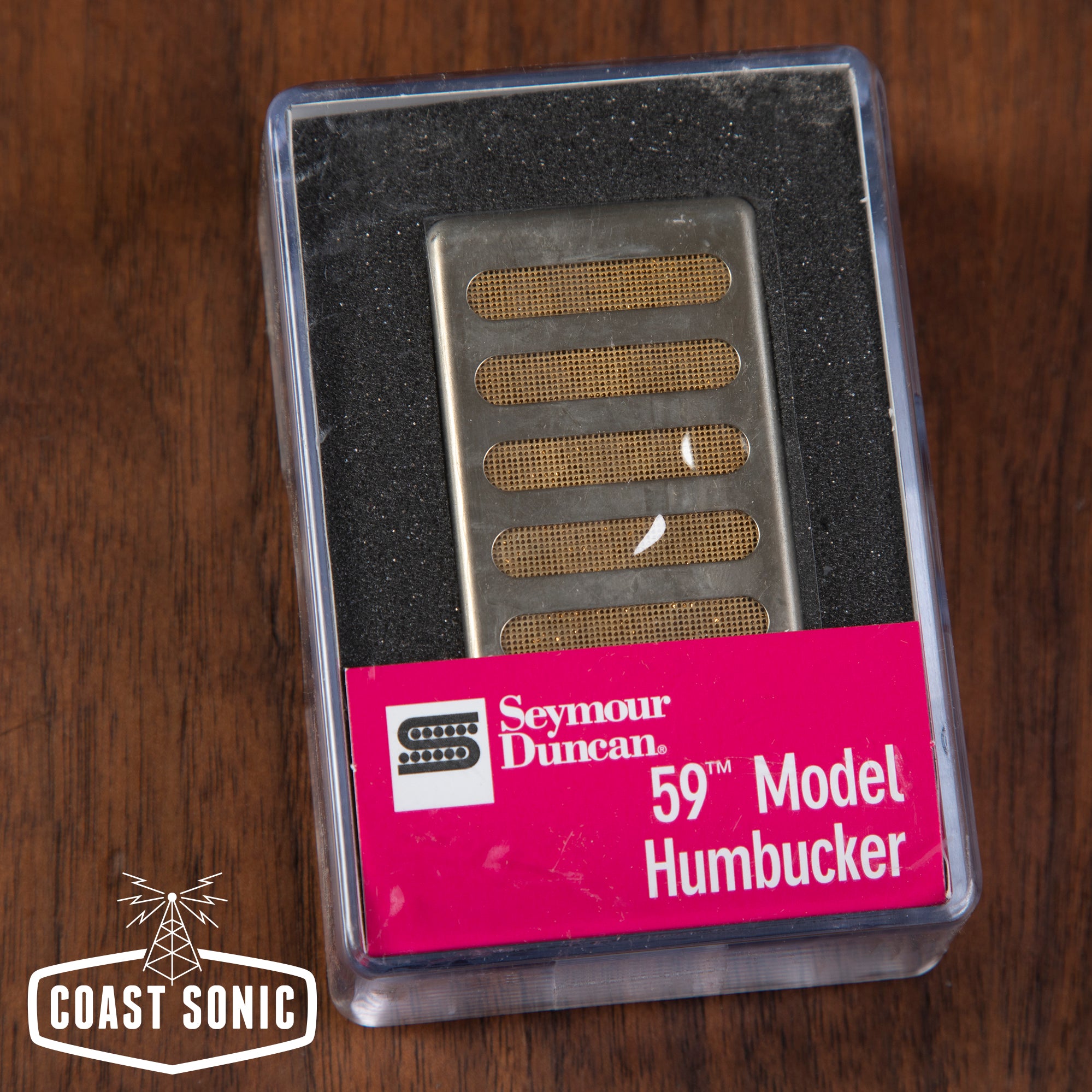 Seymour Duncan 59 Model Humbucker Raw Nickel/Gold Mesh *Bridge*