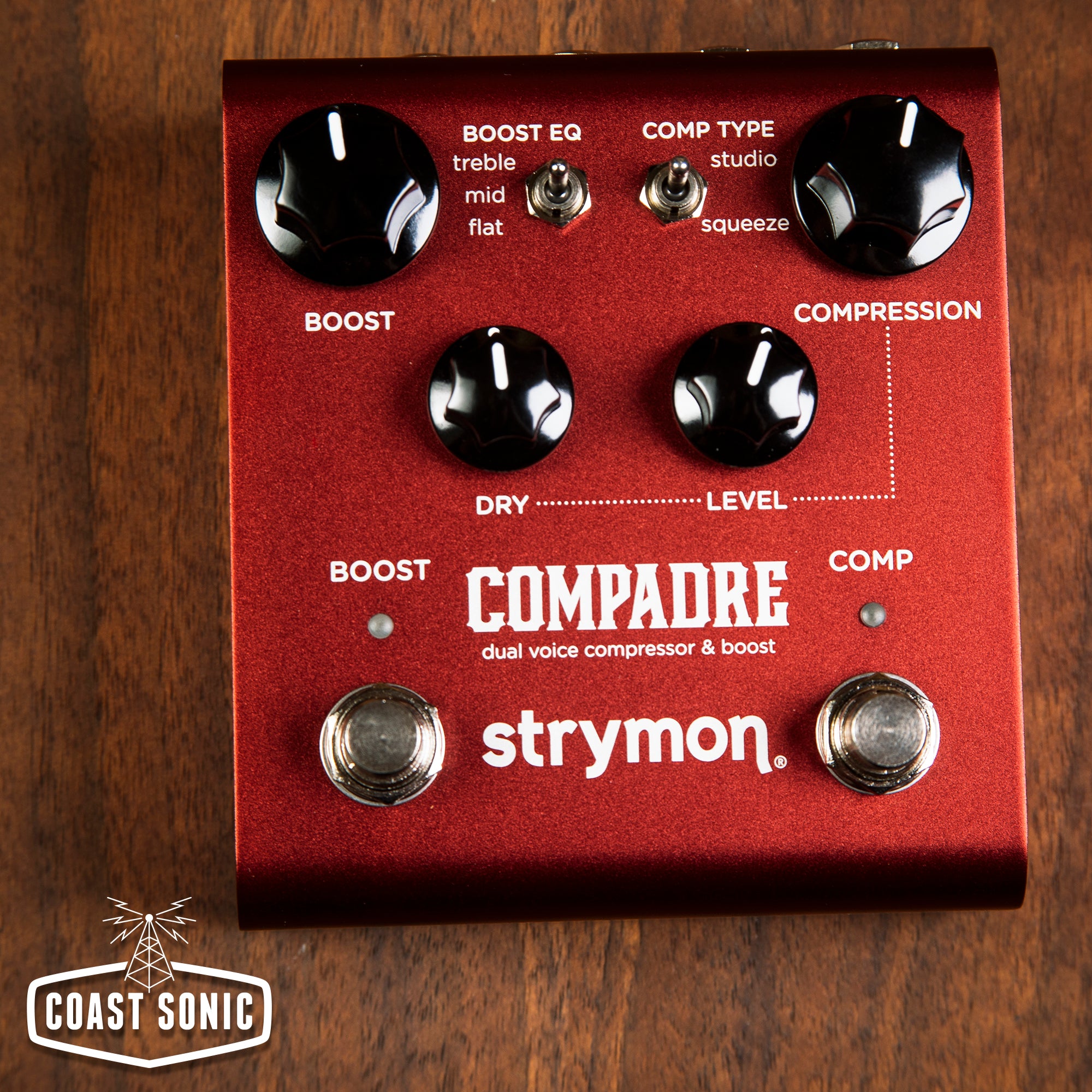 Strymon Compadre Dual Voice Compressor & Boost