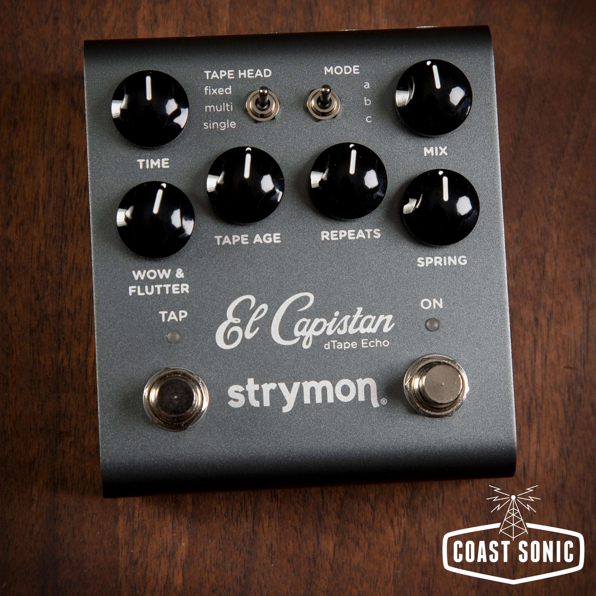 el capistan expression pedal Strymon El Capistan V2 dTape Echo Pedal