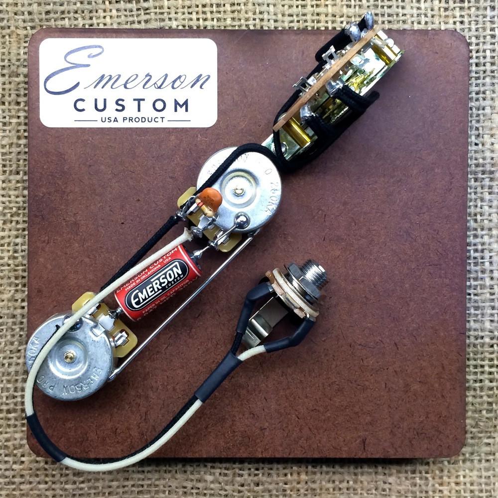 Emerson Custom Reverse 4-Way Telecaster Prewired Kit