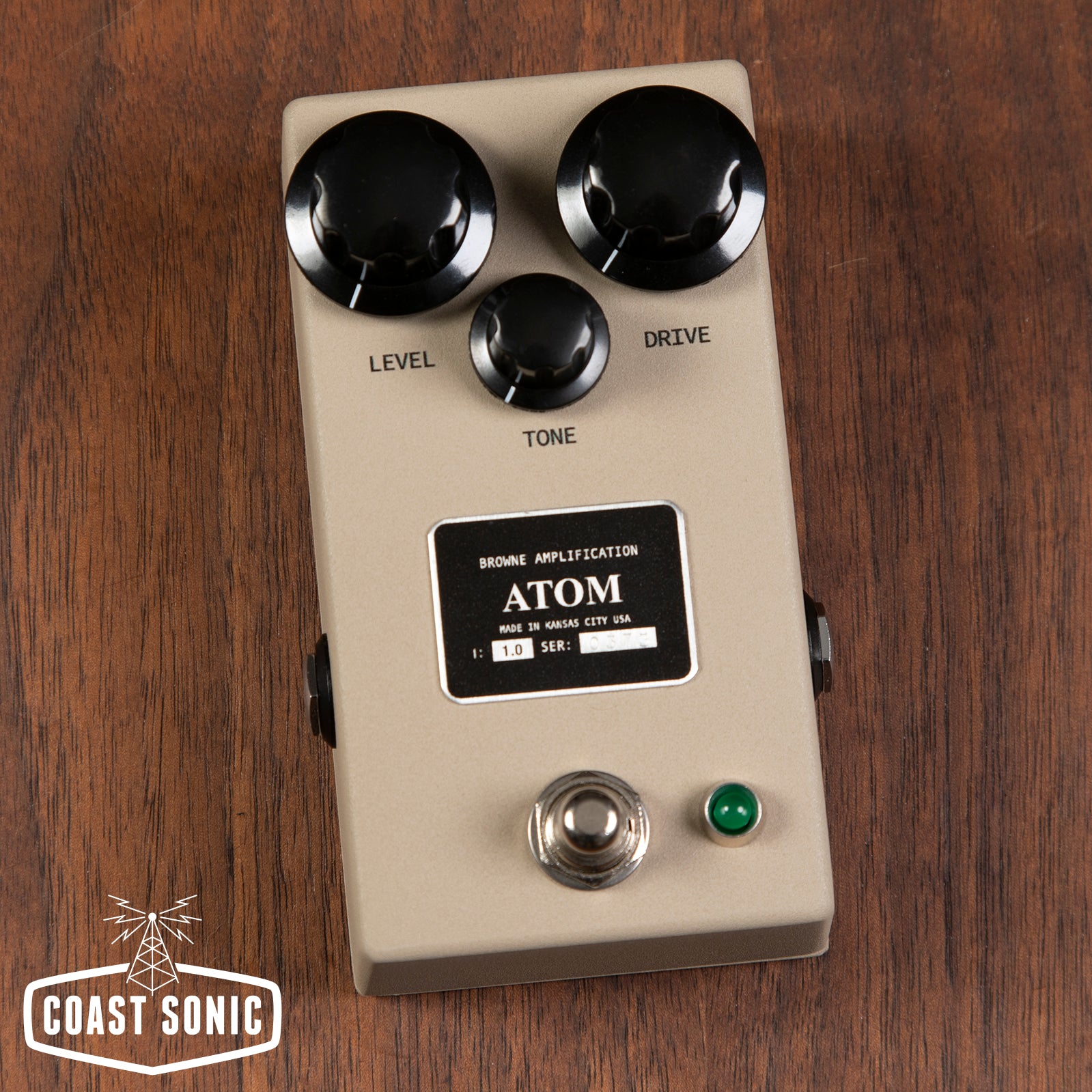 Browne Amplification The Atom Overdrive