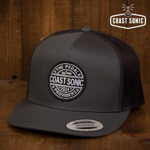 Coast Sonic Snapback Trucker Hat Grey