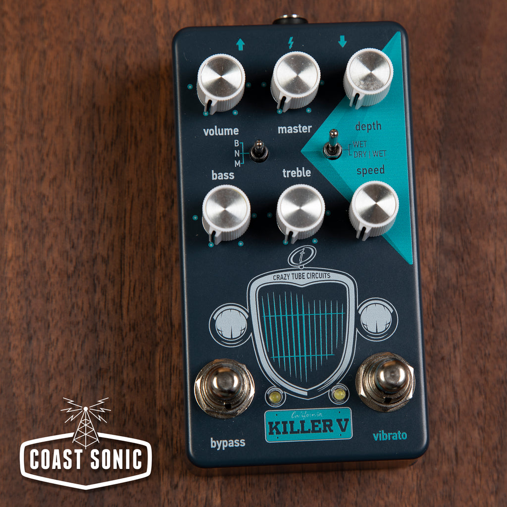 Crazy Tube Circuits Killer V Overdrive/Vibrato 