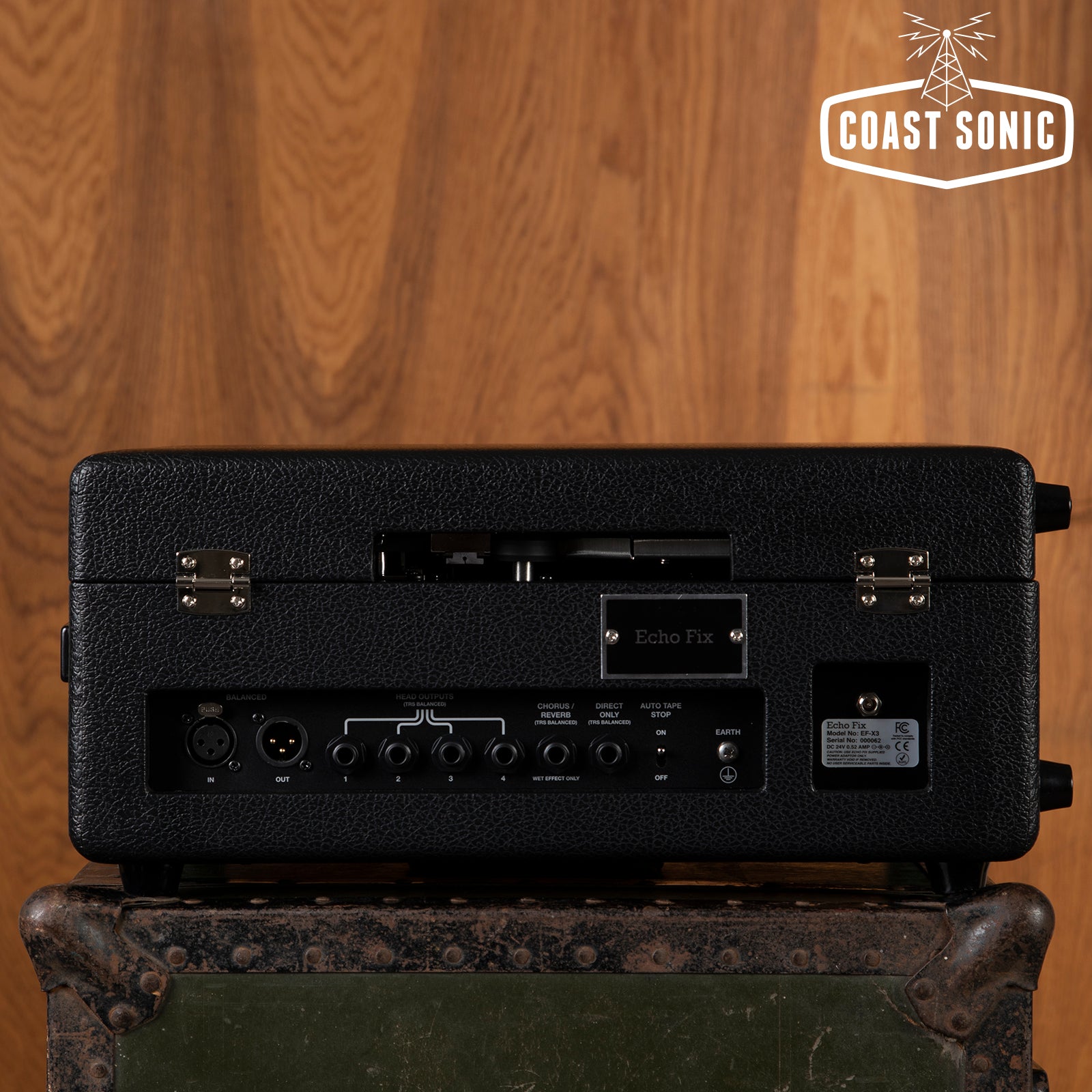 Echo Fix EFX3 Tolex Enclosure Chorus Echo with BBD Analog Chorus & Sp