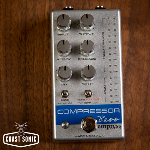 Empress Effects Bass Compressor *Silver Sparkle*