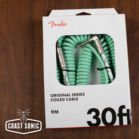 Fender Original Series Coil Cable- Surf Green