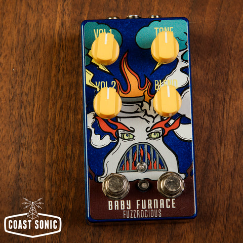 Fuzzrocious Pedals Baby Furnace