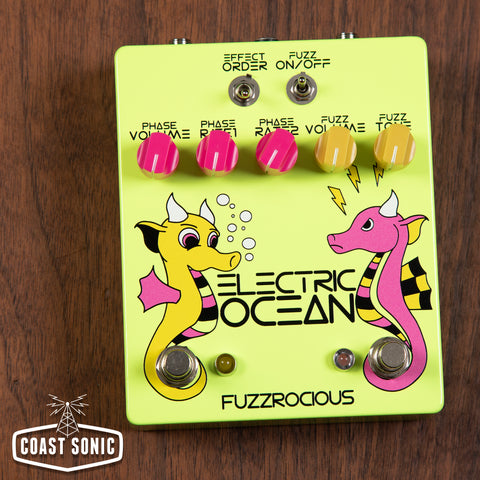 Fuzzrocious Pedals Electric Ocean Fuzz-Phaser