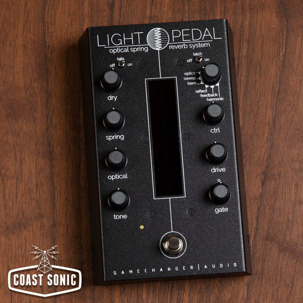 light pedal spring reverb Gamechanger Audio Light Pedal