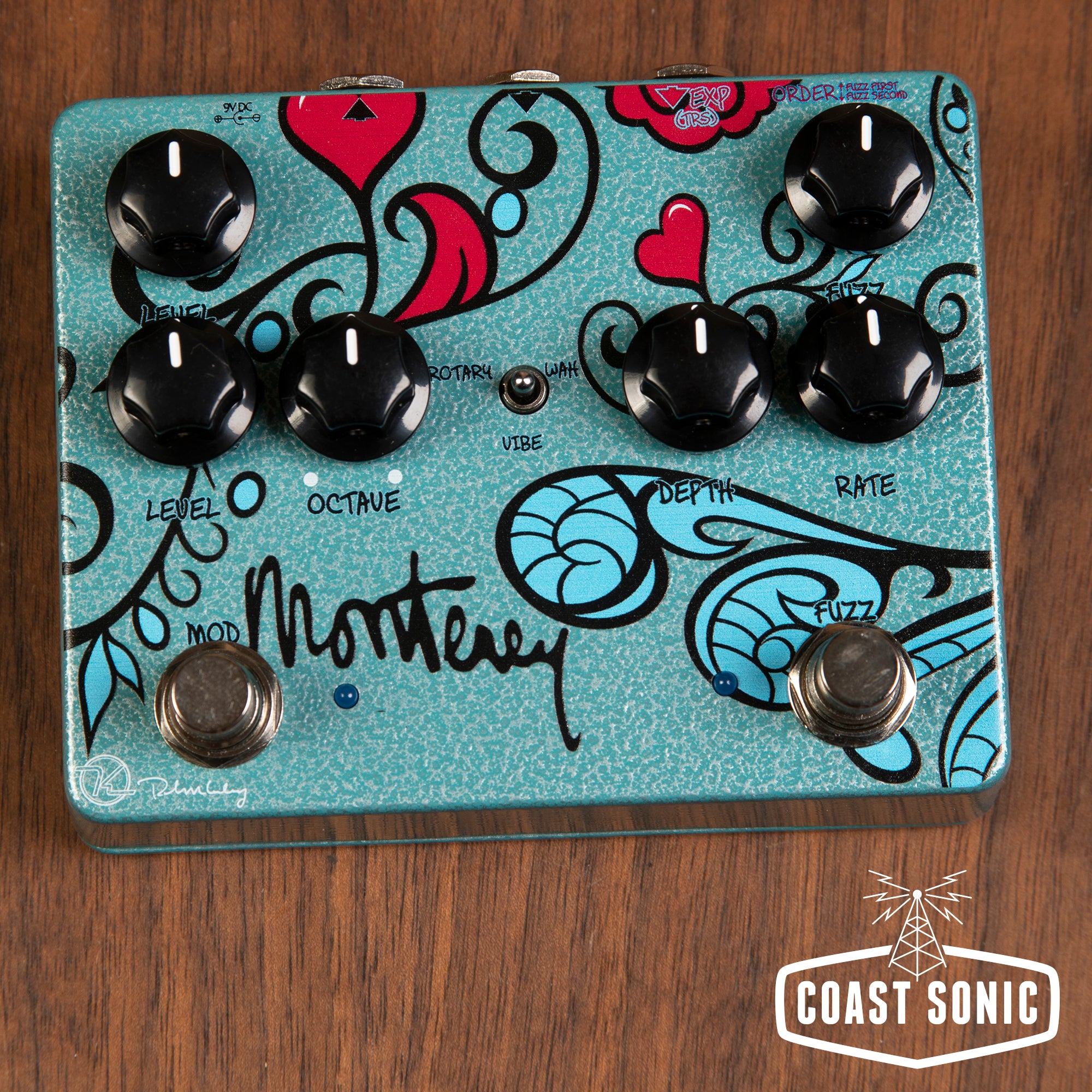 Keeley Electronics Monterey Rotary Fuzz Vibe