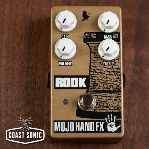 Mojo Hand FX Rook- Overdrive w/ Baxandall Tone Stack & Clipping toggle