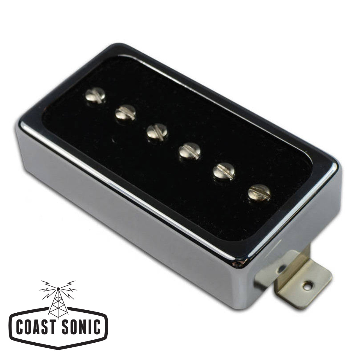 Mojotone Humbucker Sized P-90 Neck Pickup Nickel