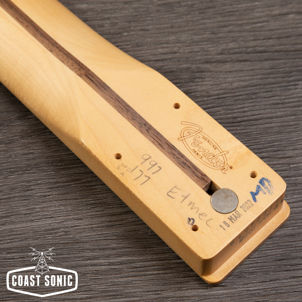 Telecaster String Block Fender Player Series Telecaster Neck with Block Inlays, Maple – Coast Sonic