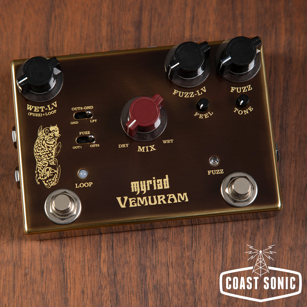vemuram myriad ミステリアス fuzz シリアル4000番台