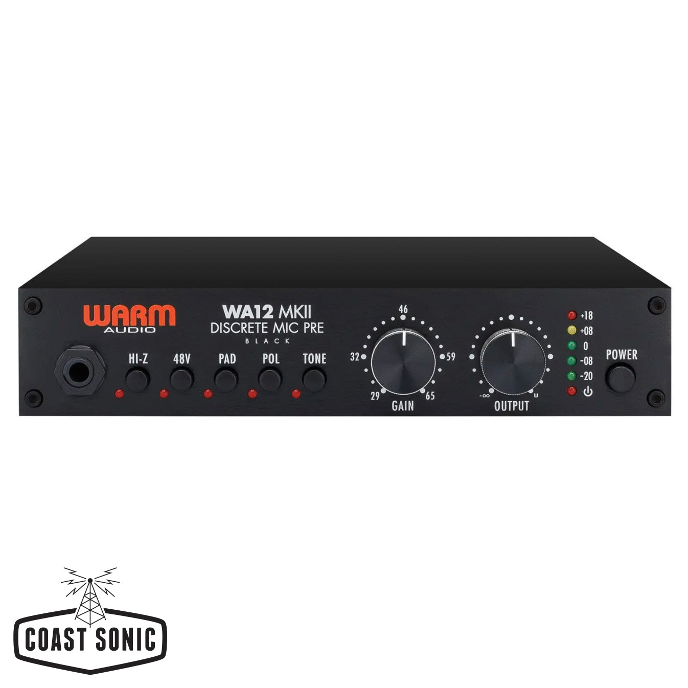 Warm Audio WA12 MKII Microphone Preamp